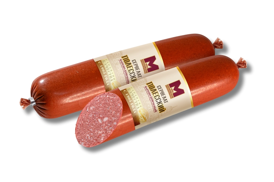 Колбаса салями В/К "Сервелат Полесский"